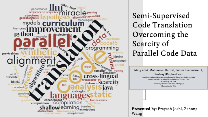 Code Translation Presentation